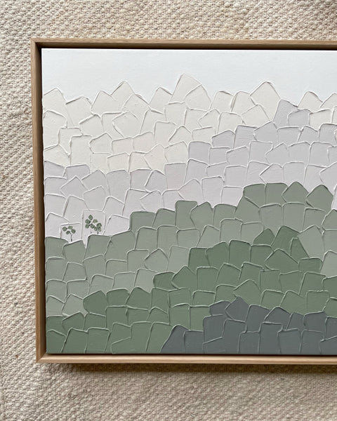 Scape - Misty Hills  (oak framed)