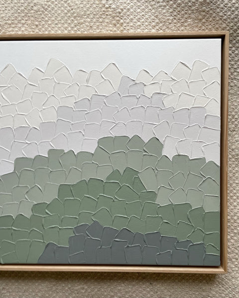 Scape - Misty Hills  (oak framed)