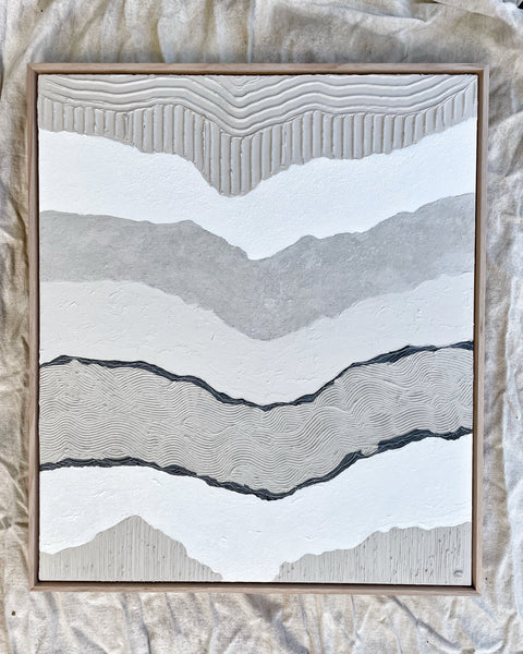 Terrain Ridges (framed)