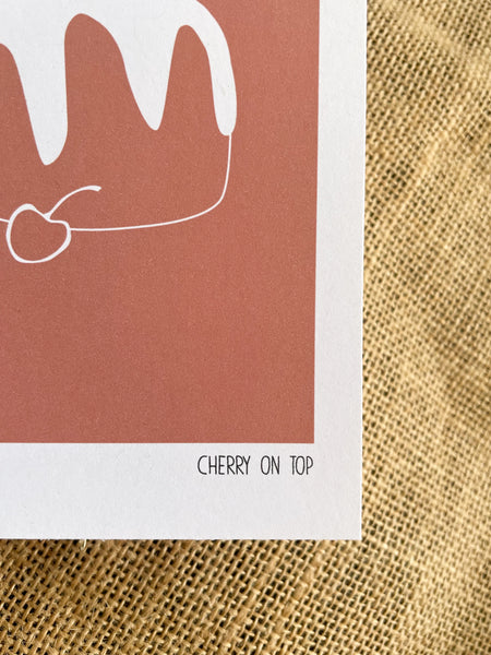 Greeting card - Cherry On Top